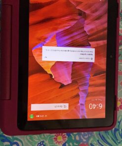 Amazon Fire HD 8 Kids Pro tablet- 2022, ages 6-12 | 8" HD screen, slim case for older kids, ad-free content, parental controls, 13-hr battery, 32 GB, Rainbow Universe 39 81oN1 RaDPL