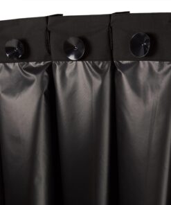 Amazon Basics Portable Window Blackout Curtain Shade with Suction Cups for Travel, 2-Pack, 78"L x 50"W, Black 22 81oNG0sC0PL