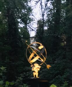 Good Directions Atlas Armillary Sundial Pewter 17 81oNcq8V9dL