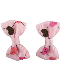 HONBAY 40pcs/20pairs Baby Pet Dog Hair Clips Cat Puppy Bows Small Bowknot Pet Grooming Products Mix Colors Varies Patterns Pet Hair Bows Dog Accessories 11 81oNi2vw uL