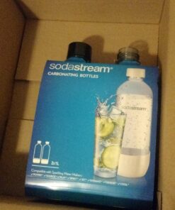 Sodastream 1l Carbonating Bottles- Black (Twin Pack) 31 81oOOr7R8sL