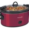 Crock-Pot 6-Quart Cook & Carry Oval Manual Portable Slow Cooker, Red - SCCPVL600-R 40 81oRmYDu00L