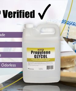 Alternative view of Propylene Glycol - 1 Gallon - USP Certified Food Grade - Highest Purity, Humectant, Fog Machine, Humidor & Antifreeze Solution, Contains Zero Alcohol