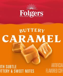 Folgers Buttery Caramel Flavored Coffee, 72 Keurig K-Cups Pods 18 81oTGHgFvsL