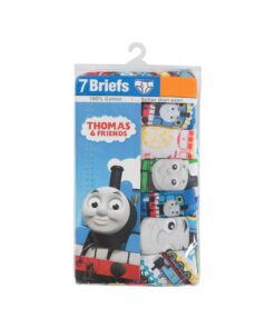 Thomas & Friends Boys Toddler 7-Pack 100% Combed Cotton Briefs with Thomas The Tank, Percy and More in Sizes 2/3t and 4t 18 81oUJVQLiiL