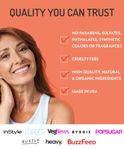 Eve Hansen Vitamin C Serum for Face | (2 OZ) Facial Serum with Natural, Organic Hyaluronic Acid, Vitamin E and Aloe Vera | Brighten, Reduce Appearance of Wrinkles, Fine Lines and Dark Spots 2 Fl Oz (Pack of 1) 28 81oUrTgRJOL