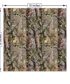 Craftopia Camo Vinyl for Cricut Self Adhesive Sheets |6 and 1 Bonus Pack| Camo HTV Heat Transfer Vinyl Permanent, Silhouette Cameo, Craft Cutters, Plotters, Letters, Decals Realistic Camo 12x12 25 81oXwVcxevL