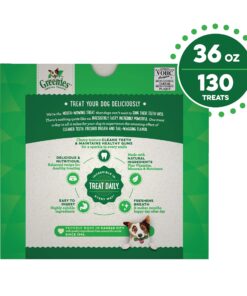 Alternative view of GREENIES Original TEENIE Natural Dog Dental Care Chews Oral Health Dog Treats, 36 oz. Pack (130 Treats) TEENIE Size (5-15 lb Dog) 130 Count (Pack of 1)