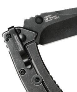 Kershaw XL Cryo II Pocket Knife, 3.25" 8Cr13MoV Steel Titanium-Coated Blade, Assisted Everyday Carry Pocket Knife 1556BW 42 81oYcDDUSYL