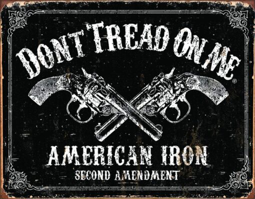 Desperate Enterprises Tin Signs TSN1691-BRK Dont Tread On Me