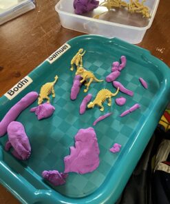 Bedwina Dinosaur Fossil Skeleton - (Pack of 24) 3.7 Inch Assorted Plastic Dino Figure Bones for Kids Science Dig Kit, Digging Sandbox Bins Play Toys, Party Favors, Birthday Decorations 28 81oa9vetqL