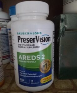 PreserVision AREDS 2 Eye Vitamin & Mineral Supplement, Contains Lutein, Vitamin C, Zeaxanthin, Zinc & Vitamin E, 60 Minigels (Packaging May Vary) Unflavored 60 Count (Pack of 1) 23 81oaTDMrSwL 1
