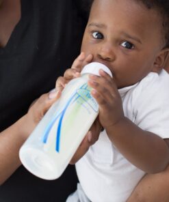 Dr. Brown's Natural Flow® Anti-Colic Options+™ Narrow Baby Bottles 8 oz/250 mL, with Level 1 Slow Flow Nipple, 4 Pack, 0m+ 8oz, Clear 4 Count (Pack of 1) 39 81oafB9hGNL