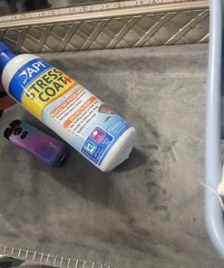 API STRESS COAT Aquarium Water Conditioner 16-Ounce Bottle 16 oz Aquarium Treatment 46 81ocabW1oeL