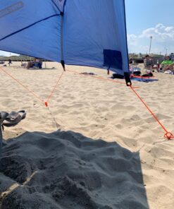 Orange Screw: The Ultimate Ground Anchor | Small 4 Pack Tent Stakes | Made in USA Orange 39 81ocrAWiE7L