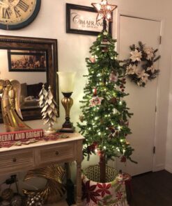 Kurt Adler UL1219/NAT 10 Light Indoor Rattan Natural Star Treetop 49 81od9XS91DL