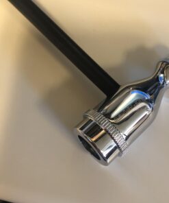 MDF® Tromner Neurological Reflex Hammer with Built-in Brush for cutaneous and Superficial responses - Light - HDP Handle - Free-Parts-for-Life & Lifetime Warranty - Black (MDF555P-11) Black-hdp Handle 10 81odzJ3WZsL