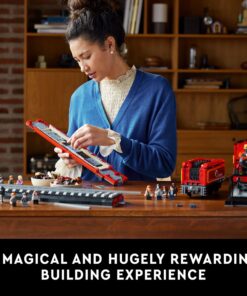 LEGO Harry Potter Hogwarts Express – Collectors' Edition 76405, Iconic Replica Model Steam Train from The Films, Collectible Memorabilia Set for Adults 11 81oeE5s6xRL