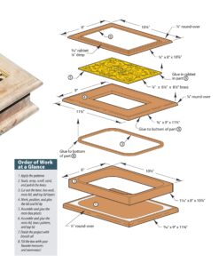 Creating Wooden Boxes on the Scroll Saw: Patterns and Instructions for Jewelry, Music, and Other Keepsake Boxes (Fox Chapel Publishing) 25 Fun Projects (The Best of Scroll Saw Woodworking & Crafts) 17 81oeZ b2flL
