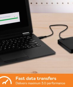 WD 5TB Elements Portable HDD, External Hard Drive, USB 3.0 for PC & Mac, Plug and Play Ready - WDBU6Y0050BBK-WESN 23 81ofbn5zdL