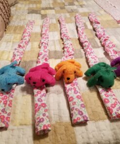 Plush Neon Dogs (1 dozen) - Bulk, Assorted Colors 20 81ogapogvjL