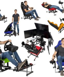 OpenWheeler GEN3 Racing Wheel Stand Cockpit Green on Black | Fits All Logitech G923 | G29 | G920 | Thrustmaster | Fanatec Wheels | Compatible with Xbox One, PS4, PC Platforms 17 81oi4yuye5L