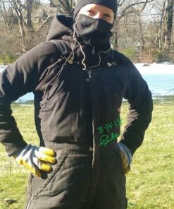 Ergodyne - 6823 Black Wind-Proof Hinged Balaclava Face Mask (16823) 41 81oi5FQHXnL