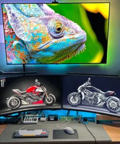 HUANUO Ultrawide Monitor Wall Mount for up to 34 35 inch Curved Computer Screens, Single Wall Mount Monitor Arm Holds 26.4lbs Max, Height Adjustable Full Motion Gas Spring Vesa Mount, Max 200x200mm 54 81oiDsqFk L 1