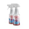 2 Pack : Biotech Odor Eliminator Spray - 2 x 500 ml - for Smelly Feet, Shoes, Clothes, Sport Equipment by Game Over 49 81oiSeg4t1L