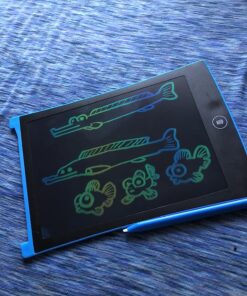 KOKODI Kids Toys LCD Writing Tablet, Colorful Toddler Drawing Pad Doodle Board Erasable, Educational Learning Toys Birthday Gifts for Girls Boys Age 3 4 5 6 7 8 Kids Road Trip Essentials(Blue) Blue 8.5 Inch 22 81okyvbaLL