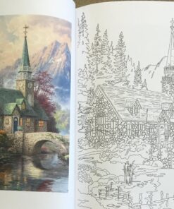 Posh Adult Coloring Book: Thomas Kinkade Designs for Inspiration & Relaxation (Posh Coloring Books) (Volume 14) Paperback 44 81olYD7uVPL
