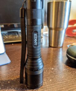 Anker Rechargeable Bolder LC90 LED Flashlight, Pocket-Sized Torch with Super Bright 900 Lumens CREE LED, IPX5 Water-Resistant, Zoomable, 5 Light Modes 53 81onnXhQe4L