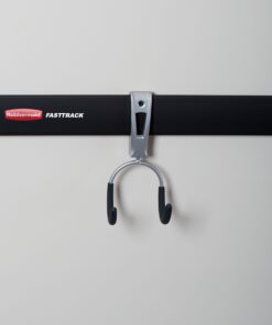 Rubbermaid FastTrack Compact Hook for Garage Organization, Soft Grip, Ideal For Cords, Ropes, Small Hoses, Camping Chairs 17 81oo3MAZe0L