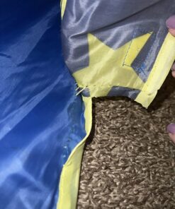 USA Toyz Rocket Ship Pop Up Kids Tent - Spaceship Rocket Indoor Playhouse Tent for Boys and Girls with Included Space Projector Toy and Kids Tent Storage Carry Bag Rocketship Tent 35 81oo6mSkQXL