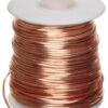Bare Copper Wire, Annealed, 1lb Spool, 14 AWG, 0.0641" Diameter, 80' Length (Pack of 1) 61 81opAzJl5kL