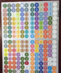 doTERRA Essential Oil Cap Sticker Labels Sheet | 192 Stickers Total 18 81orBOcMlHL
