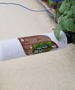 Camco GardenPURE Carbon Water Hose Filter | Filters Water from Your Garden Hose to Improve Plants Health and Provide Fresh Water for Pets and Animals | Great for Gardening and Farming (40691), White 12 81orUyS1D0L