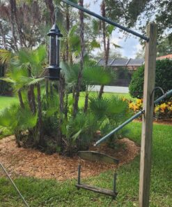 Squirrel Buster Plus Squirrel-proof Bird Feeder w/Cardinal Ring and 6 Feeding Ports, 5.1-pound Seed Capacity, Adjustable, Pole-mountable (POLE ADAPTOR SOLD SEPARATELY), Green 55 81org7M4uzL