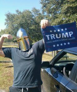 Deco 79 Metal Medieval Knight Crusader Helmet, 9" x 9" x 13", Silver 9" x 9" x 13" 34 81ouM6TA3L