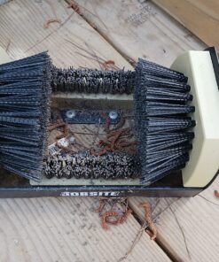 Jobsite The Original Boot Scrubber - All Weather Industrial Shoe Cleaner & Scraper Brush 1 Pack 36 81ovIw7CcLL