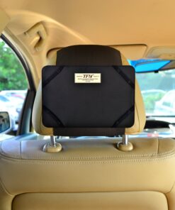 TFY 9-Inch to 10.1-Inch Tablet PC Car Headrest Mount, Fast-Attach Fast-Release Edition, for iPad Pro 9.7" and Other 9-10.1 inch Tablet PCs, Black 9 Inch 11 81ovO3jmd8L