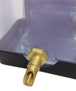 Farm Innovators Model HRB-20 Heated Water Bottle for Rabbits, 32-Ounce, 20-Watt, 4.2 x 4.2 x 11.5 inches ; 1 pounds, White 15 81owm 0qNL