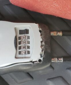 Master Lock Key Lock Box, Outdoor Lock Box for House Keys, Key Safe with Combination Lock, 5 Key Capacity 1 Pack Black 37 81oyOWoh0L