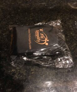 Fit Simplify Resistance Loop Exercise Bands with Instruction Guide and Carry Bag, Set of 5 Assorted 52 81oyfEXya L