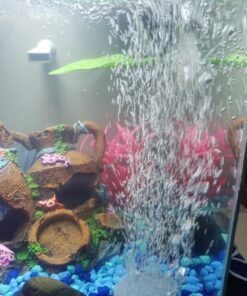 Uniclife Aquarium Air Pump Dual Outlet Fish Tank Aerator with Accessories for Up to 100 Gallon Tank 5 - 30 Gallons 36 81ozqKH7MhL