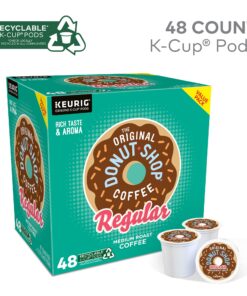 Alternative view of The Original Donut Shop Regular Keurig Single-Serve K-Cup Pods, Medium Roast Coffee, 48 Count 48 Count (Pack of 1)