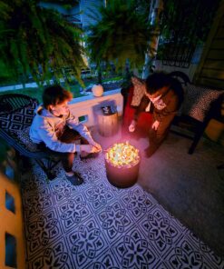 Real Flame Gel Fuel Cans - 12-Pack - Gelled Isopropyl Alcohol for Indoor or Outdoor Fireplaces 25 81p BR9yD1L