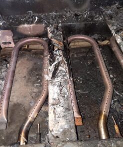 Hisencn Grill Parts Repair Kit Replacement for Jenn Air Gas Grill 720-0337, 7200337, 720 0337 Gas Grill Burners,Heat Plates Tent Shield Burner Cover, Cooking grids Grates 25 81p FFQVidL