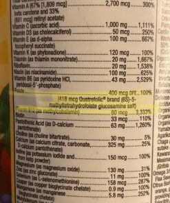 Nature's Way Alive! Max3 Potency Multivitamin, Antioxidants & High Potency B-Vitamins to Support Cellular Energy Metabolism*, No Added Iron, 180 Tablets 180 Count (Pack of 1) 26 81p Ta2hhL