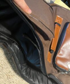 CAHAYA Guitar Bag 40 41 42 Inches 6 Pockets Guitar Case Water Resistent Oxford Cloth 0.5 Inch Extra Thick Sponge Overly Padded for Acoustic Classical Guitar with Anti-theft Pocket CY0150 47 81p pHqfAKL